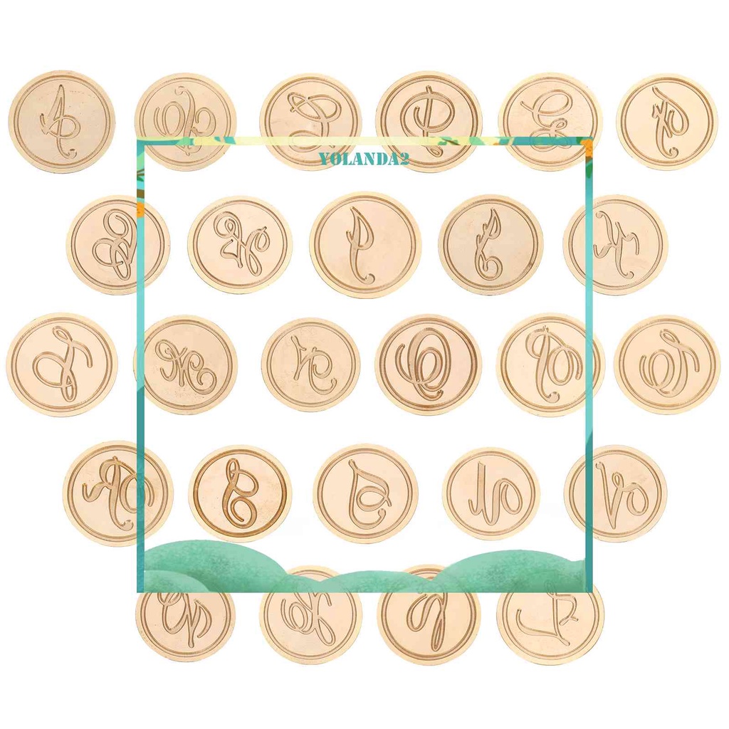 Con Dấu Đóng Sáp Niêm Phong Thiệp Cưới Bằng Đồng Thau 30mm