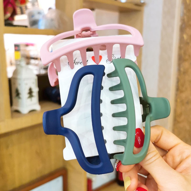Kẹp Tóc Càng Cua Kiểu Mới Nhiều Màu Sắc #KT_110