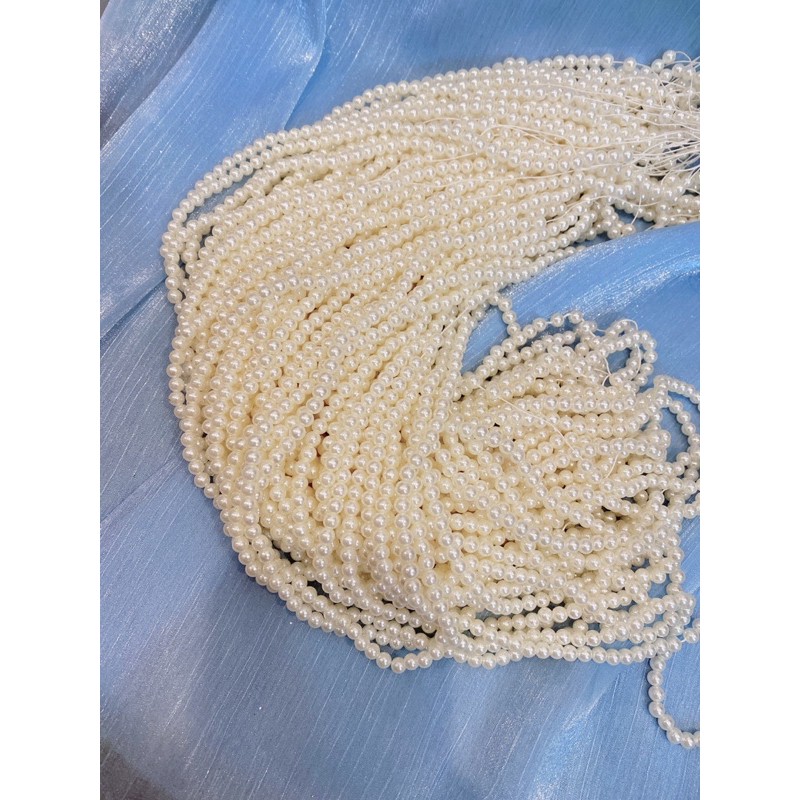 Dây hạt nhựa hình trai làm phụ kiện may vá , trang trí, chụp ảnh