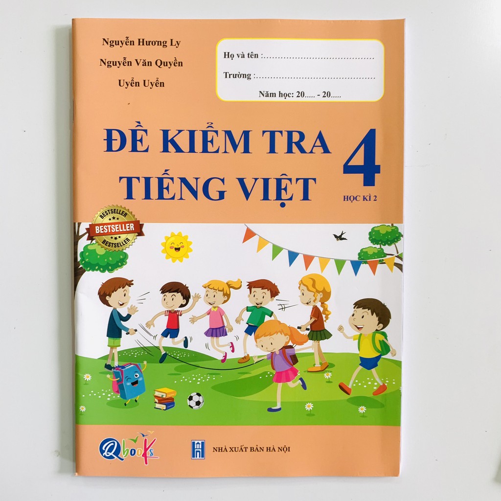 Combo Đề Kiểm Tra Toán và Tiếng Việt Lớp 4 - Học Kì 2