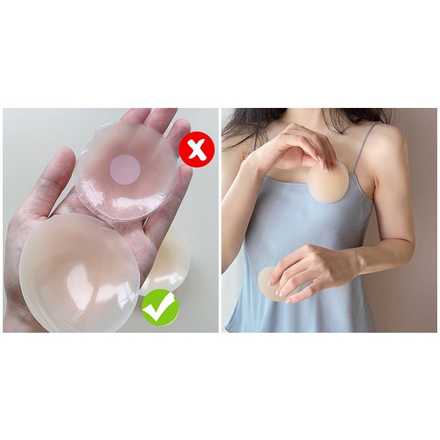 Set 5 đôi Miếng dán ngực chất liệu silicone nâng ngực siêu chắc chắn