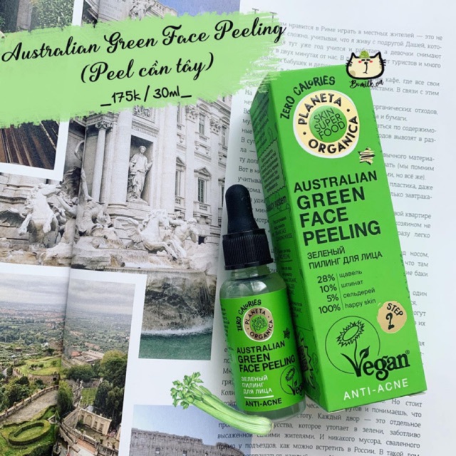 Tẩy da chết Green Peeling Planeta Organic