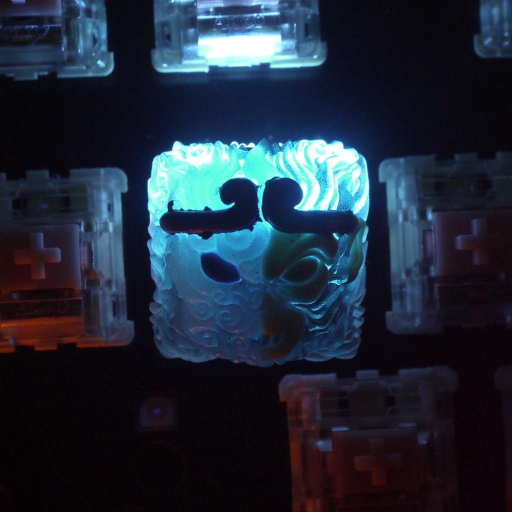 Nút bàn phím cơ Wukong Blue V2