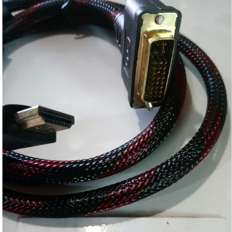 Cáp chuyển tín hiệu từ HDMI ra DVI-I  - Cáp dài 1.5M