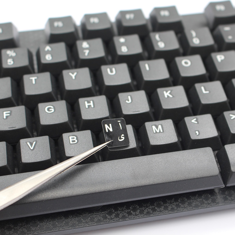 Miếng Dán Bàn Phím Chữ Tiếng Anh Ý / Thái Lan / Tây Ban Nha / Đức / Nga / Hàn Quốc Cho Tất Cả laptop / pc