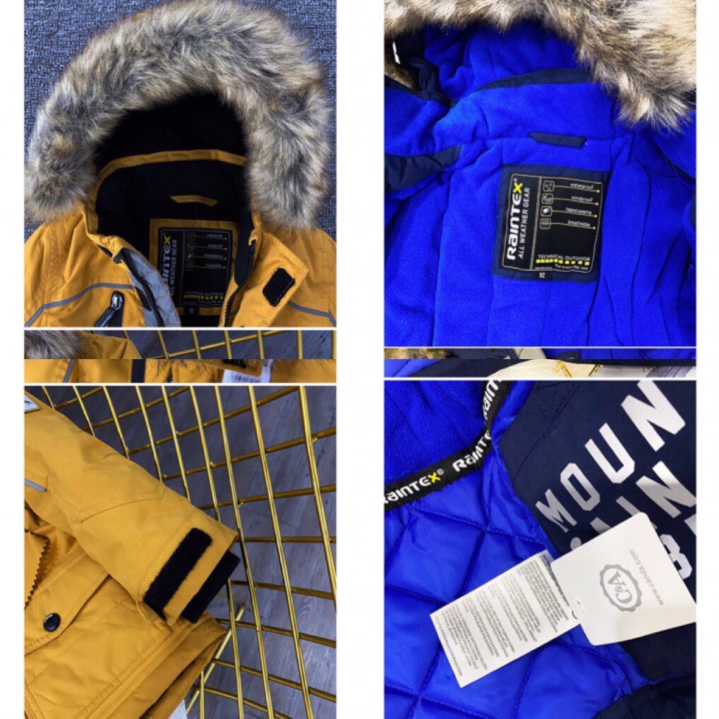 Áo Parka kaki gió siêu xịn sò, size 12-30kg ( kèm ảnh + video)