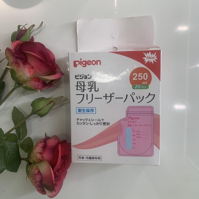 TÚI TRỮ SỮA ⚡️FREESHIP⚡️ Túi trữ sữa Pigeon 250ml