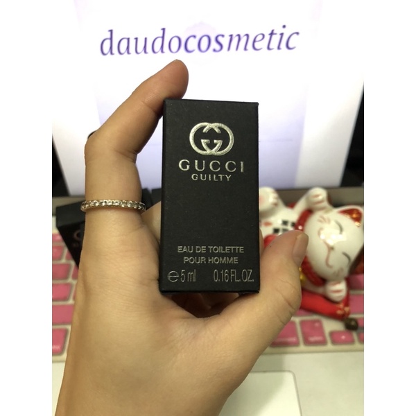 [ mini ] Nước hoa Guici Guilty Pour Homme EDT gucci 5ml | BigBuy360 - bigbuy360.vn
