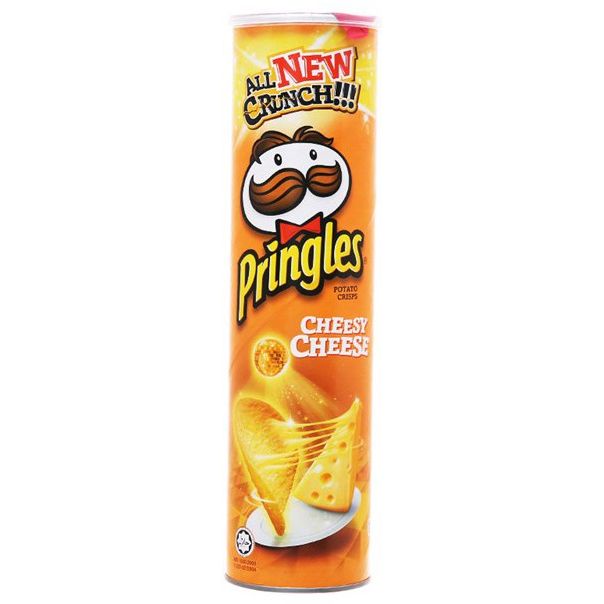 Snack Khoai Tây Pringles Vị Phô Mai, Tự Nhiên, Truyền Thống, Kem Chua Hành