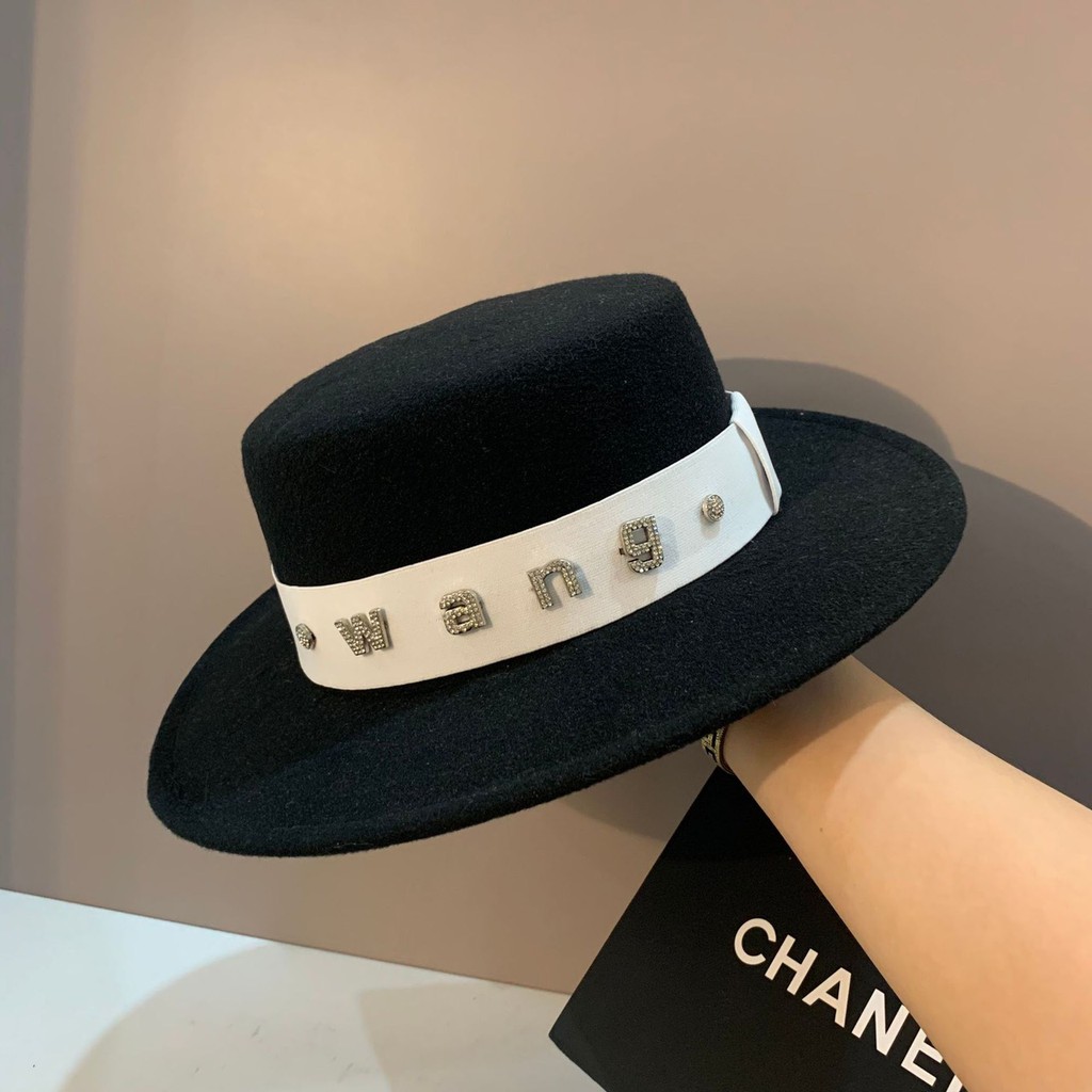 [Siêu Sale] Mũ nắp phẳng chữ M sang chảnh mũ nữ dáng cao bồi