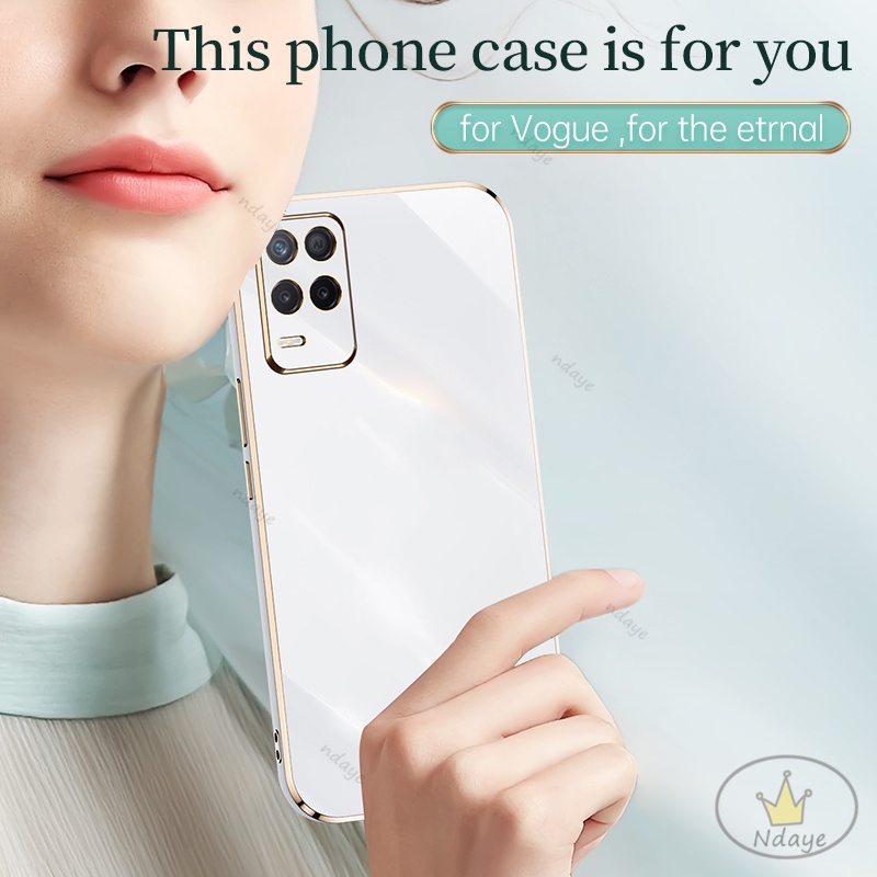 Ốp Lưng Realme 8 8PRO 8 5G 7i C17 7PRO 9 PRO 9 PRO+ 8i Thoại Tpu Màu Trơn Bảo Vệ Camera Cho Ốp Điện Realme 8 8Pro NDYZB
