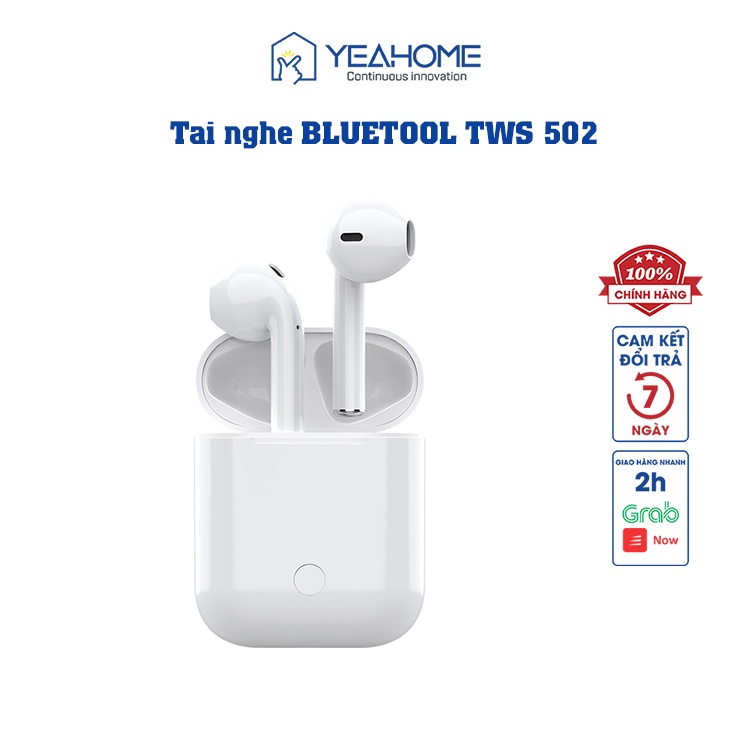 Tai nghe bluetooth TWS YOOBAO YB-502 thông minh, không dây, trẻ trung, sang trọng, lịch sự, tiện lợi, giá rẻ, dễ dàng sử