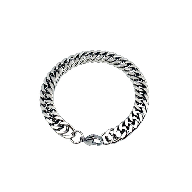 Vòng Tay Xương Rắn Kim Loại Đơn Giản Phong Cách Hàn Quốc Dễ Phối Đồ Dành Cho Nam Và Nữ