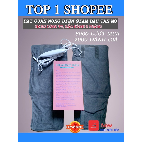Đai quấn nóng HEATING PAD chính hãng