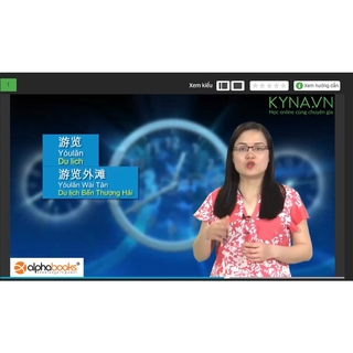 [Voucher - Khóa học Online] Tiếng Trung du lịch tại Kyna.vn