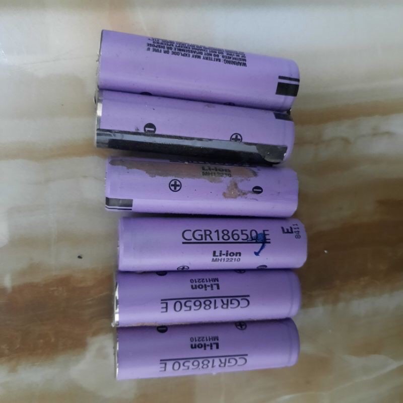 Cell pin 18650 Hàng nhật dung lượng trên 2800mah