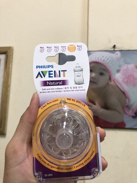 Núm ti Avent Natural số 3-4 -5( set 2 núm )