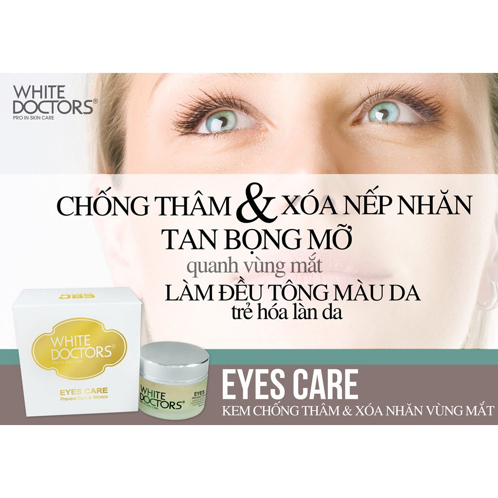 Kem Chống Thâm Quầng Mắt Eyes Care White Doctors chính hãng