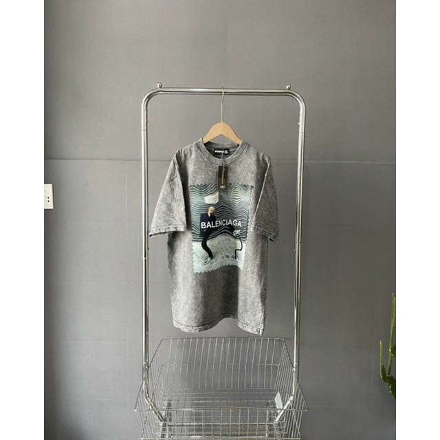 Áo thun Wash cao cấp, áo thun unisex chất liệu cotton Blan