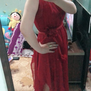 Đầm voan lụa khach lựa live