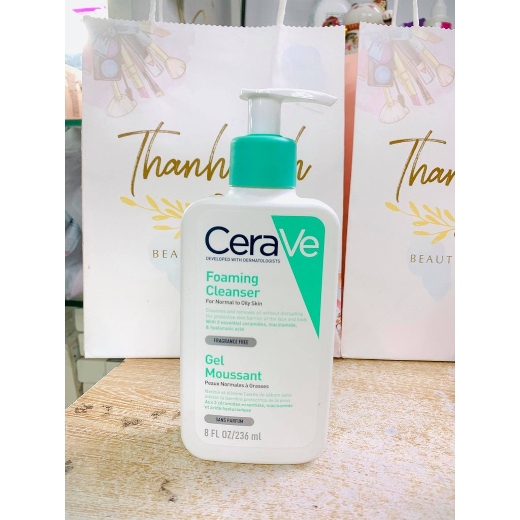 Sữa Rửa Mặt Cerave Cleanser làm sạch dịu nhẹ, an toàn lành tính cả với da nhạy cảm | BigBuy360 - bigbuy360.vn