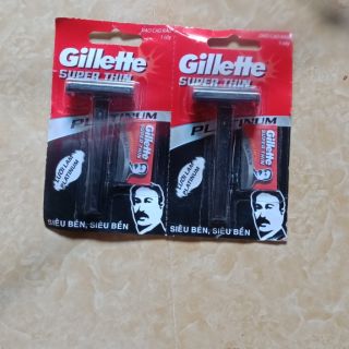 2 Bàn cạo râu một lưỡi  Gillette
