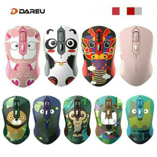 Chuột DAREU LM115G Multi-Color Wireless chính hãng
