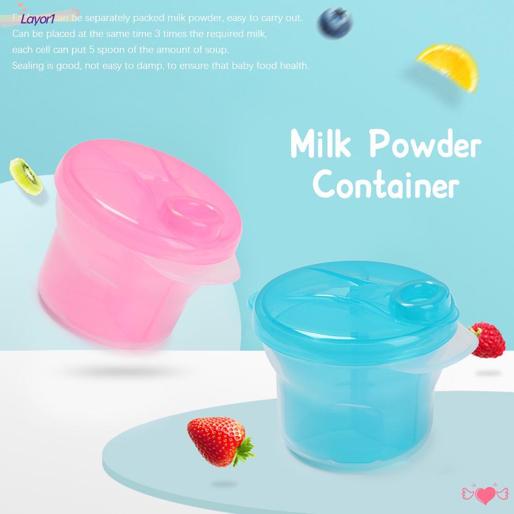 Hộp Đựng Sữa Bột Em Bé Chia Ngăn Công Thức 1