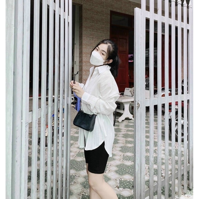 Sơ Mi lụa tay phồng