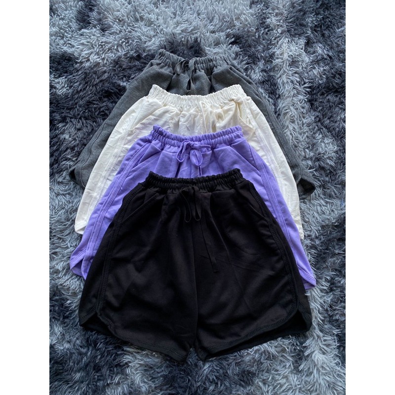 QUẦN ĐUI Trơn xẻ buộc chun COMBO 65k /3c ( đuoc chọn màu ) | BigBuy360 - bigbuy360.vn