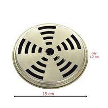 Hộp đựng nhang muỗi bằng thép không gỉ, khay đựng nhang muỗi có nắp đậy an toàn Store4girls