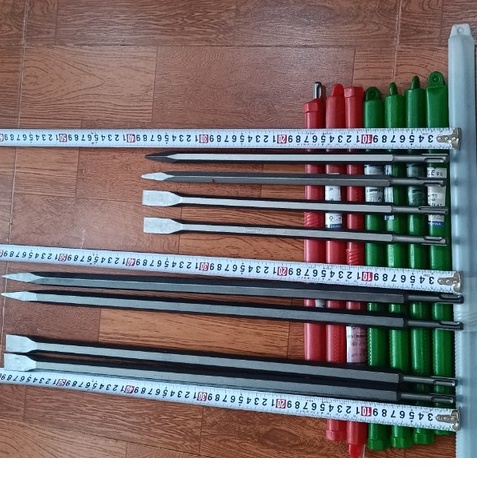 MŨI ĐỤC BÊ TÔNG Φ14MM CHUÔI GÀI DÀI 40CM - 60CM _ DÙNG CHO LOẠI MÁY 2 CHỨC NĂNG KHOAN   VÀ ĐỤC