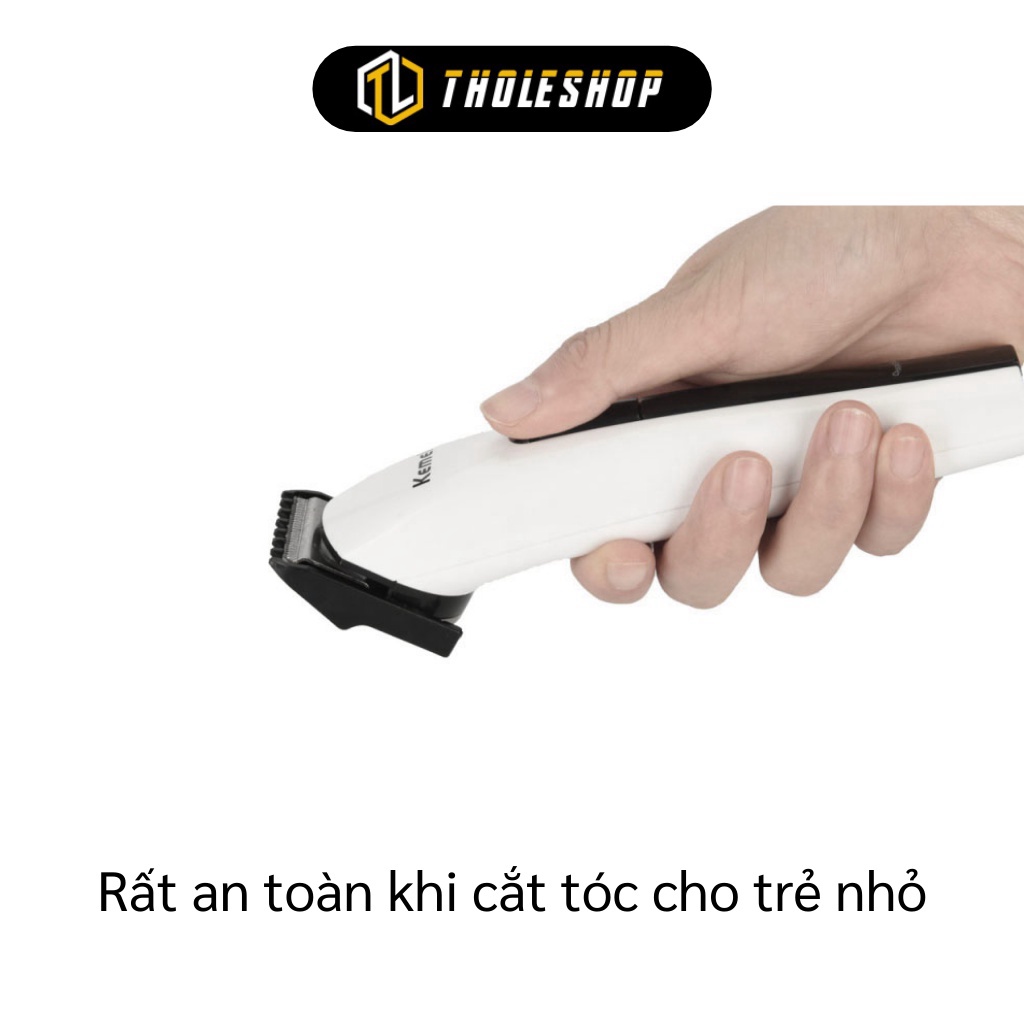 Máy cắt tóc - Tông đơ cắt tóc cho trẻ em người lớn Kemei KM-2516 sạc pin hàng fullbox chính hãng  2731