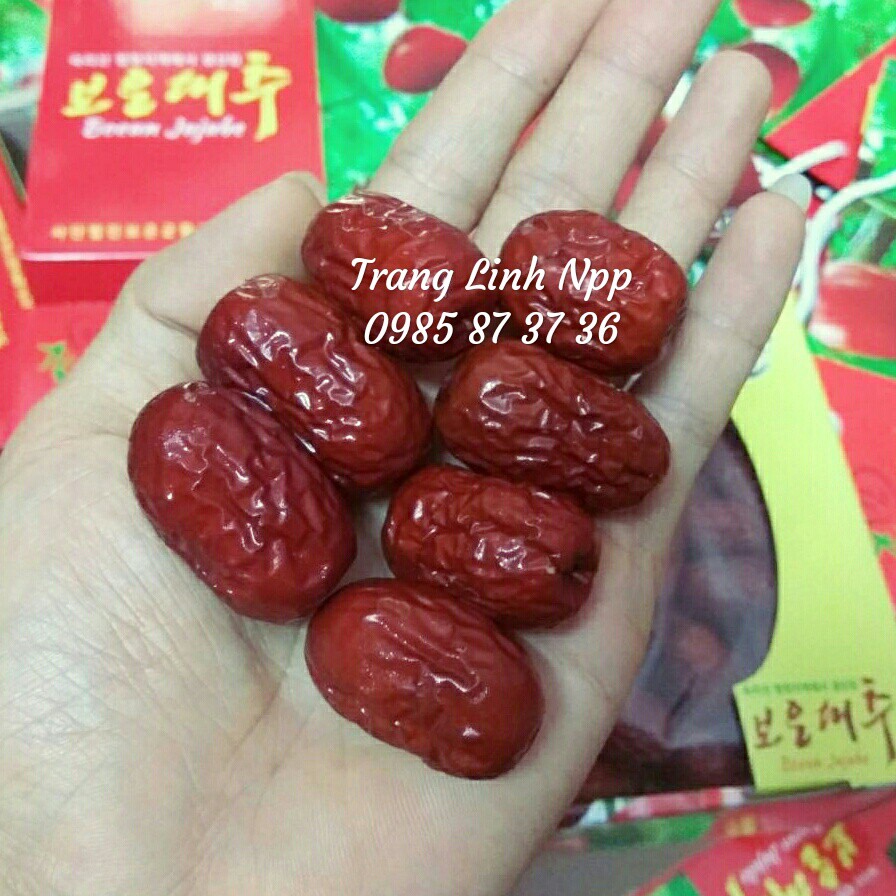 Táo Đỏ Sấy Khô Hàn Quốc L1, Hộp 1kg