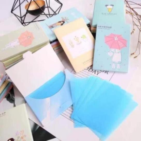 Phim thấm dầu hộp 50 tờ nôi địa trung