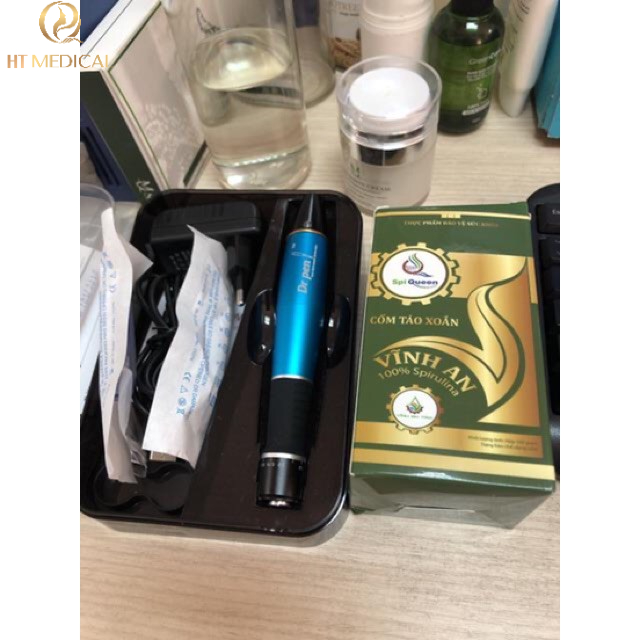 Máy Phi Kim, Lăn Kim Dr Pen A1 - W Có Pin Tích Điện