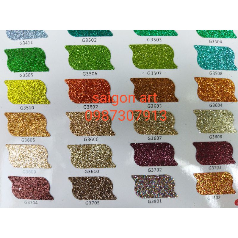 Kim Tuyến Màu Trang Trí Tiệc, Rắc Tết Size Vừa 64 100g
