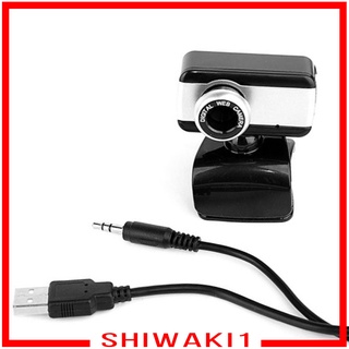 [Shiwaki1] Camera Web Xoay Mới Cho PC Laptop Để Bàn Notebook
