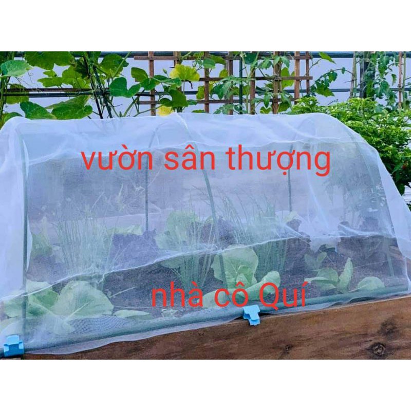 Lưới Mùng Bắt, Chắn Côn Trùng Hại Rau Vườn Khổ 1m8, Dài tùy Chọn, Lỗ Nhỏ, Chắc, Nhẹ, Có Thể Dùng Phơi Lúa, Bắt Muỗi