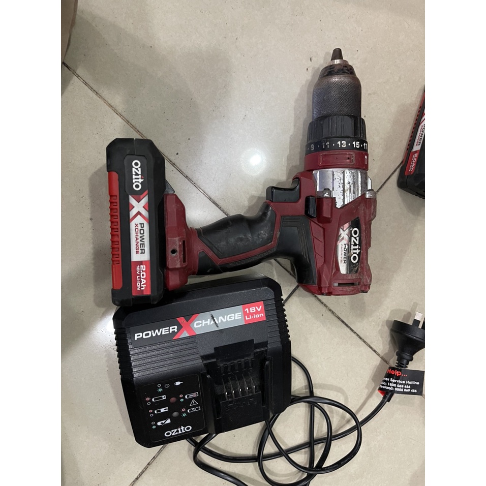 KHOAN PIN OZITO 3 CHỨC NĂNG KHÔNG THAN GIÁ RẺ