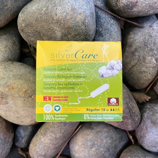 Tampon hữu cơ Silvercare không cần đẩy