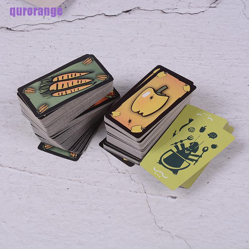 qurorange 5 Options Cards Game Kakerlaken Salat/Poker/Royal/Suppe/Mogel Motte Board Game UJS