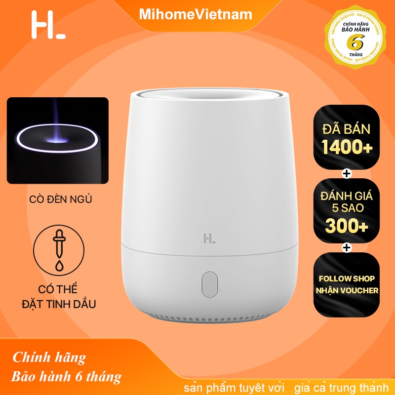 Máy phun sương tạo ẩm Xiaomi HL Aroma - Máy xông tinh dầu có đèn ngủ mini Xiaomi HL