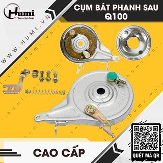 Cụm Phanh Sau Xe Điện Q100 CAO CẤP [ GIÁ RẺ]