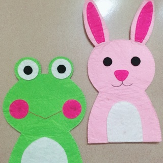 Rối bàn tay handmade ( hình thật)