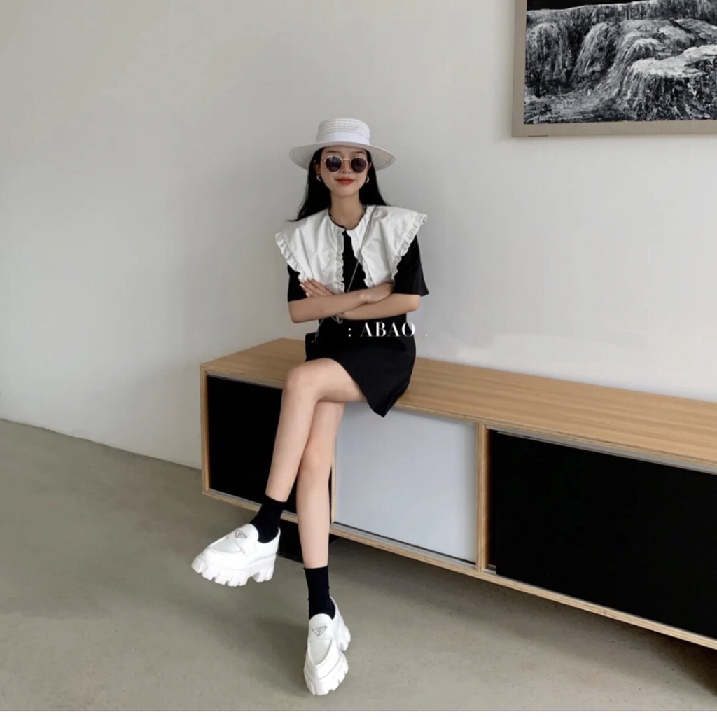 Giày Lười Da Thời Trang Thanh Lịch Cho Nữ