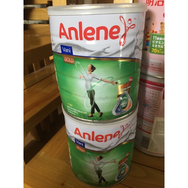 Sữa bột Anlene Gold trên 40 tuổi hộp thiếc 800g ( hộp móp)