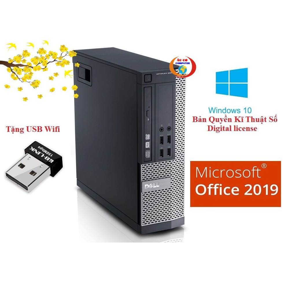 Máy tính để bàn Dell Optiplex  i5 4570 / Ram 8G / SSD 120GB - Bảo Hành 24 Tháng - Chất lượng đỉnh cao