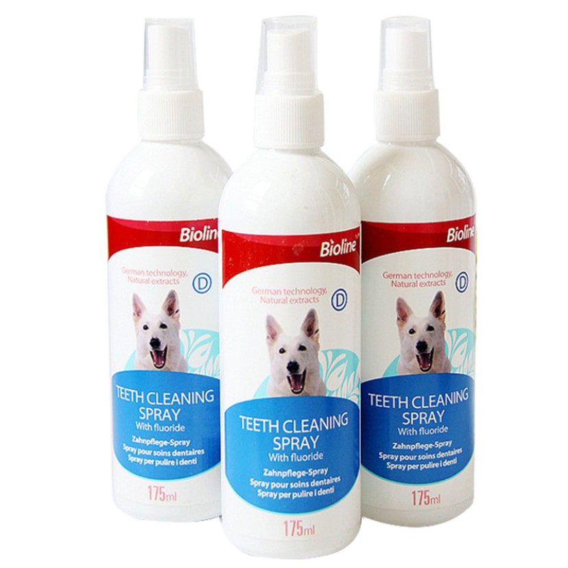 XỊT VỆ SINH RĂNG MIỆNG CHO THÚ CƯNG BIOLINE 175ml