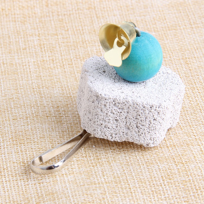 Chuỗi treo đá mài răng đồ chơi cho chim vẹt